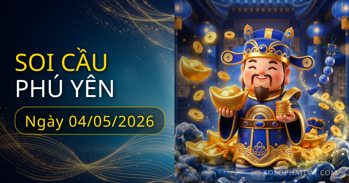 Soi cầu Phú Yên 04/05/2026, bạch thủ 42 – Lô gan 10 (30 ngày)
